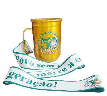 Caneca 50 Anos do MTG-PR